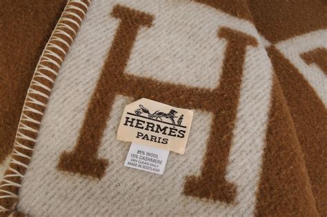 hermes throw blanket etsy